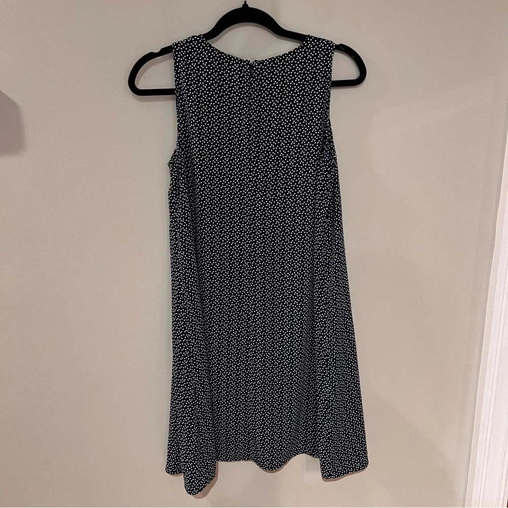 Halogen Polka Dot Sleeveless Dress